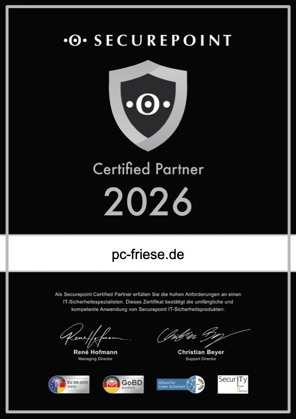 Partnerzertifikat Certified 2026